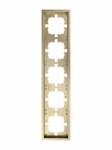 Рамка 5-мест. горизонт. ZIMA зол. LEZARD 704-3600-150 Рамка 5-мест. горизонт. ZIMA зол. LEZARD 704-3600-150