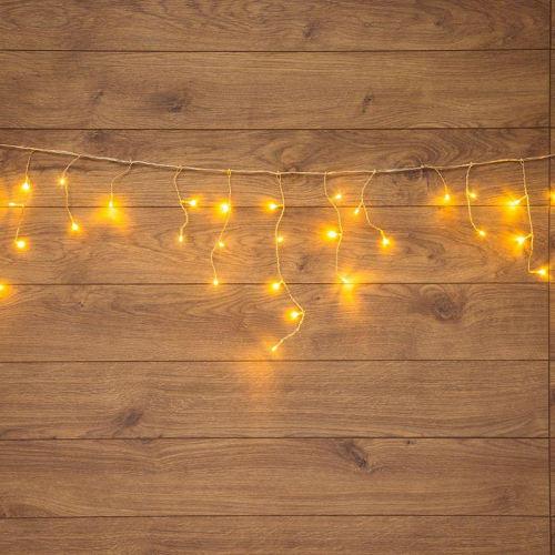 Гирлянда светодиодная "Айсикл" (бахрома) 1.8х0.5м 48LED тепл. бел. 4.1Вт 230В IP20 провод прозр. Neon-Night 255-016 Гирлянда светодиодная "Айсикл" (бахрома) 1.8х0.5м 48LED тепл. бел. 4.1Вт 230В IP20 провод прозр. Neon-Night 255-016