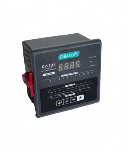Регулятор реактивной мощности КР-101 220В АС 4 ступени DEKraft 50579DEK Регулятор реактивной мощности КР-101 220В АС 4 ступени DEKraft 50579DEK