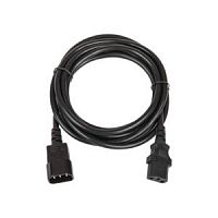 Кабель питания разъем C14 IEC 60320/разъем C13 IEC 60320 3х0.75кв.мм 250В 6А 3м черн. TLK TLK-PCM06-030