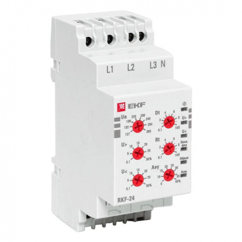 Реле контроля фаз RKF-24 EKF rkf-24 Реле контроля фаз RKF-24 EKF rkf-24