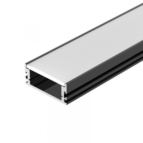 Профиль FLOOR60-H26-3000 ANOD BLACK L3000 алюм. Arlight 046414 Профиль FLOOR60-H26-3000 ANOD BLACK L3000 алюм. Arlight 046414