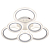 Светильник светодиодный Ring CLL-1-90-RC WH 90Вт 3000К-6000К 620х620х125 с пультом ДУ бел. Эра Б0069749