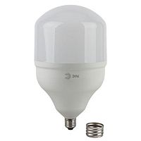 Лампа светодиодная высокомощная STD LED POWER T140-65W-6500-E27/E40 65Вт T140 колокол 6500К холод. бел. E27/E40 (переходник в компл.) Эра Б0027924