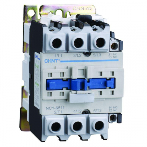 Контактор NC1-6511Z 65А кат. 24В DC 1НО+1НЗ (R) CHINT 222793 Контактор NC1-6511Z 65А кат. 24В DC 1НО+1НЗ (R) CHINT 222793