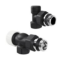 Набор термостатический осевой Design 1/2дюйм М30х1.5 черн. Royal Thermo НС-1640375