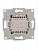 Выключатель 3-кл. 1п СП Karina 10А IP20 механизм крем. LEZARD 707-0388-109
