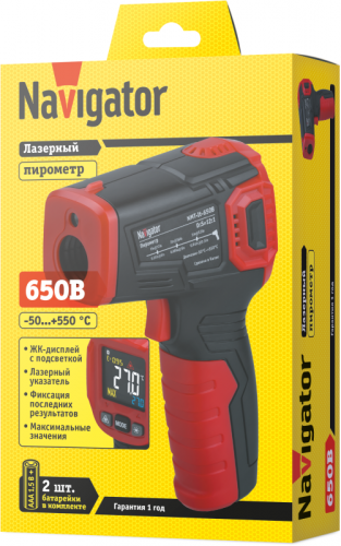 Пирометр 95 811 NMT-It-650B Navigator 95811 фото 4