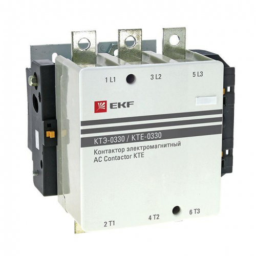 Контактор КТЭ 330А кат. 230В AC 1НО EKF ctr-b-330 Контактор КТЭ 330А кат. 230В AC 1НО EKF ctr-b-330