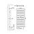 Радиатор PianoForte Tower 500 new 18 секц. биметал. Bianco Traffico Royal Thermo НС-1176342