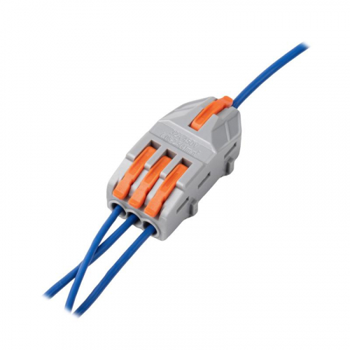 Клемма монтажная СМК PTC-1P 4213 BL/3 450В 32А 0.08-2.5(4.0)кв.мм JazzWay 5073746 фото 7