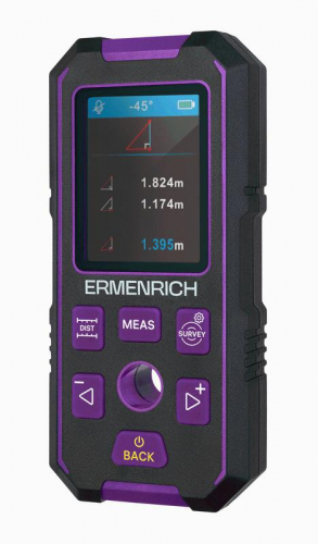Детектор скрытой проводки Ping SM90 фиолет. Ermenrich 83842