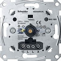 Механизм светорегулятора СП универс. поворотный 600ВА Merten Artec SchE MTN5139-0000