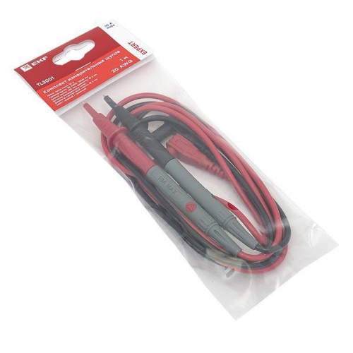 Комплект измерительных щупов TL3001 (1м) (20AWG) Expert EKF TL3001 фото 10 Комплект измерительных щупов TL3001 (1м) (20AWG) Expert EKF TL3001 фото 10