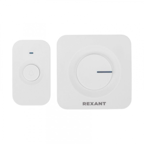 Звонок беспроводной дверной 52 мелодии IP56 бел. Rexant 73-0018 фото 2 Звонок беспроводной дверной 52 мелодии IP56 бел. Rexant 73-0018 фото 2