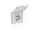 Розетка силовая KANT IP44 2P+E защ. шторки с крышкой бел. песок DKC 7010013
