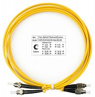 Шнур оптический FOP(d)-9-FC-ST-2м duplex FC-ST 9/125см 2м LSZH Cabeus 7500c