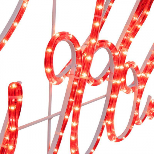 Фигура-надпись прописная светодиодная "С Новым Годом" 230х90см LED красн. 85Вт 230В IP65 дюралайт Neon-Night 501-113 фото 3