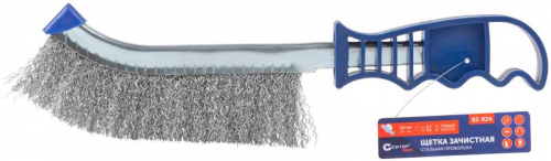 Щетка зачистная ПРОФИ/Profi 250мм витая проволока 0.3мм пластик. ручка (блист.) Cutop 82-924 фото 3 Щетка зачистная ПРОФИ/Profi 250мм витая проволока 0.3мм пластик. ручка (блист.) Cutop 82-924 фото 3