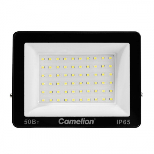 Прожектор светодиодный LFL-5004 C02 LED SMD 50Вт IP65 6500К 5000лм 230В 153х136х30 черн. Camelion 16332 фото 6