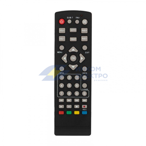 Пульт дистанционного управления универс. для DVB-T2+TV Rexant 38-0012 фото 3