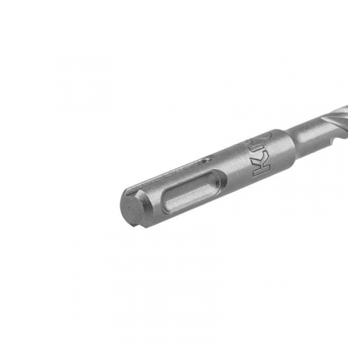 Бур по бетону SDS-Plus SUPER 8х110мм профессиональный цельная крестовая пластина Kranz KR-91-0456 фото 3