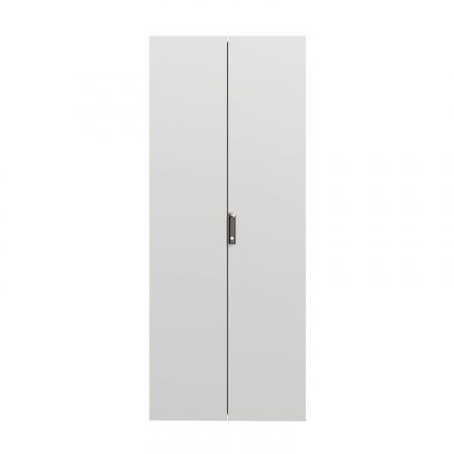Дверь двойная сплошная IT-CQE 2000х800 RAL7035 DKC RGITCPED2080 Дверь двойная сплошная IT-CQE 2000х800 RAL7035 DKC RGITCPED2080