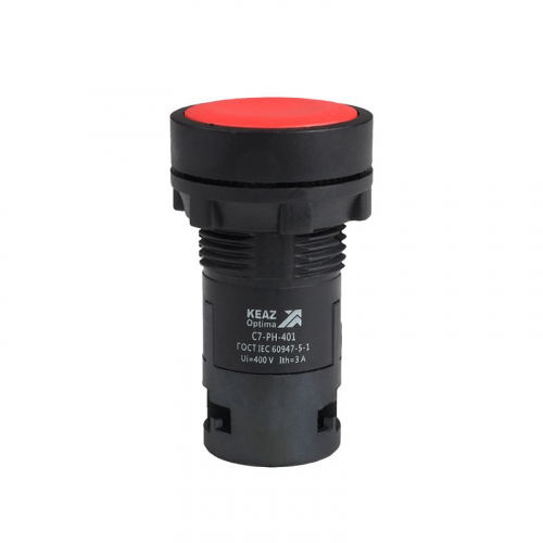 Кнопка с фиксацией OptiSignal Compact D22 С7-PH-402 красн. 2НЗ XB7NH44 КЭАЗ 362069 Кнопка с фиксацией OptiSignal Compact D22 С7-PH-402 красн. 2НЗ XB7NH44 КЭАЗ 362069