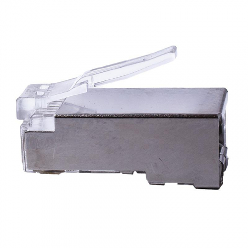 Коннектор 8P8C F/UTP кат.5E RJ-45 (DIY) (уп.10шт) SUPRLAN 10-0231-1 фото 3 Коннектор 8P8C F/UTP кат.5E RJ-45 (DIY) (уп.10шт) SUPRLAN 10-0231-1 фото 3