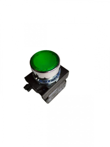 Кнопка нажимная круглая CM101DY (2НО) зел. EMAS CM101DY
