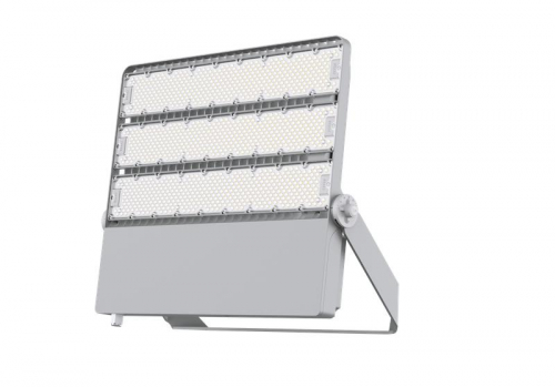 Прожектор светодиодный СДО FL 22 C 600W N1 840 GR 589х60х570мм 600Вт 4000К IP66 уличный сер. Русский Свет 30082225194