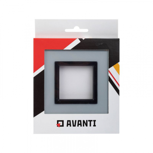 Рамка 1-м 2мод. Avanti натуральн. стекло свет. сер. DKC 4404822 фото 5 Рамка 1-м 2мод. Avanti натуральн. стекло свет. сер. DKC 4404822 фото 5