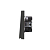Выключатель для жалюзи 2-кл. СП STRONG MIELE 10А возвратный графит Kranz KR-78-0711-6
