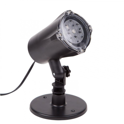 Проектор светодиодный 4LED бел. 4Вт 230В IP44 бел. снежинки Neon-Night 601-263