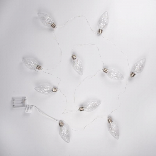 Гирлянда светодиодная "Ягоды" LDM50WW-BO-BS 1.5м 50LED тепл. бел. 0.6Вт IP20 элементы питания 3хAA SHLights 4690601047441 фото 2