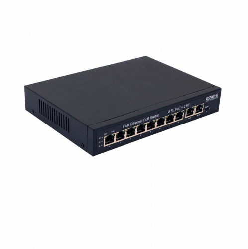 Коммутатор PoE SW-21000(120Вт) Fast Ethernet на 10 RJ45 портов OSNOVO 13232 Коммутатор PoE SW-21000(120Вт) Fast Ethernet на 10 RJ45 портов OSNOVO 13232