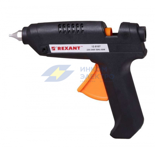 Пистолет клеевой 60Вт большой (кор.) REXANT 12-0107