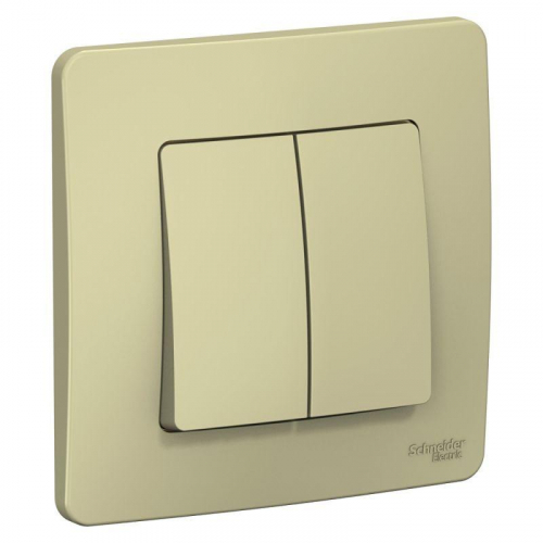 Переключатель проходной 2-кл. СП Blanca 10А IP20 (сх. 6+6) 250В беж. SE BLNVS106607 Переключатель проходной 2-кл. СП Blanca 10А IP20 (сх. 6+6) 250В беж. SE BLNVS106607