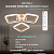 Светильник светодиодный Dorinata 6179-701 LED 48Вт 3000-6000К потолочн. с пультом Rivoli Б0068421