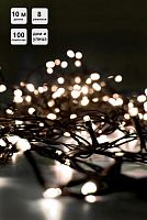 Гирлянда "Нить" LD100C-GWW 100LED тепл. бел. 10м 8 режимов IP44 SHLights 4690601052919