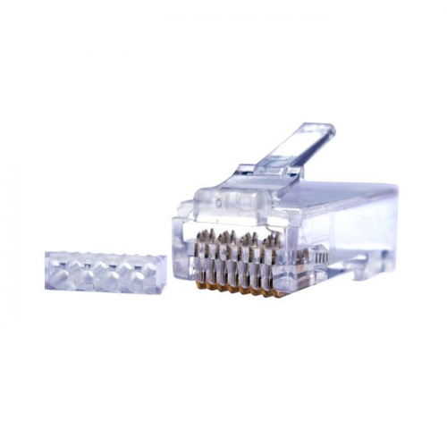 Коннектор 8P8C UTP 6 50U (RJ-45) (уп.100шт) SUPRLAN 10-0208 Коннектор 8P8C UTP 6 50U (RJ-45) (уп.100шт) SUPRLAN 10-0208