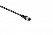 Кабель соединительный 5м с гнездом M12х3 ПУ IP68 EMAS SKM12P3YXP5