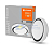 Светильник светодиодный SMART WIFI ORBIS MOON RD 380 TW BK LEDVANCE 4058075486362