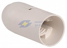 Патрон электрич. E14 Ппл14-02-К02 подвесной пластик. бел. (инд. упак.) IEK EPP20-02-02-K01