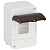 Корпус навесной SIMPLE КМПн 1/4 IP30 пластик.; прозр. крышка; бел. kmpn1.4t Эра Б0069239