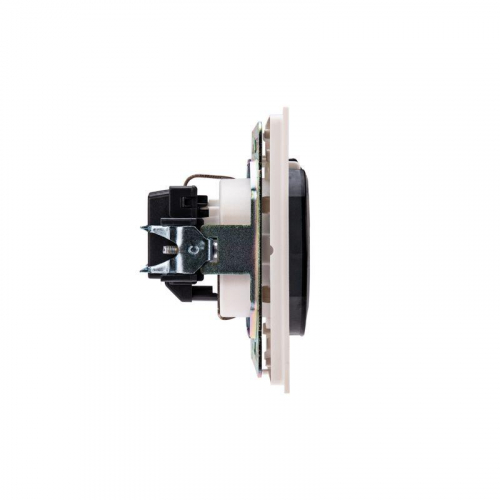 Розетка 1-м СП STRONG MIELE 16А с заземл. защ. шторки и крышкой жемчуж. Kranz KR-78-0702-4 фото 2 Розетка 1-м СП STRONG MIELE 16А с заземл. защ. шторки и крышкой жемчуж. Kranz KR-78-0702-4 фото 2