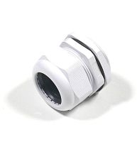 Сальник PG42 d32-38мм IP68 пластик. сер. ГОФРОМАТИК zeta30889