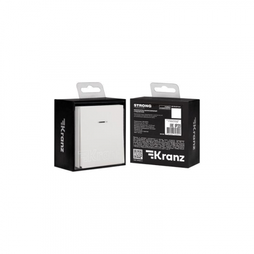 Выключатель 1-кл. СП STRONG MIELE 10А с подсветкой жемчуг Kranz KR-78-0713-4 фото 7 Выключатель 1-кл. СП STRONG MIELE 10А с подсветкой жемчуг Kranz KR-78-0713-4 фото 7