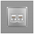Розетка компьютерная 2-м Elegance 14-3108-03 RJ45 IP20 механизм алюм. Эра Б0034310