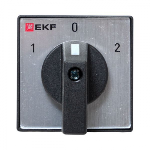 Переключатель кулачковый ПК-1-21 1П 25А "1-0-2" EKF pk-1-21-25 фото 2 Переключатель кулачковый ПК-1-21 1П 25А "1-0-2" EKF pk-1-21-25 фото 2